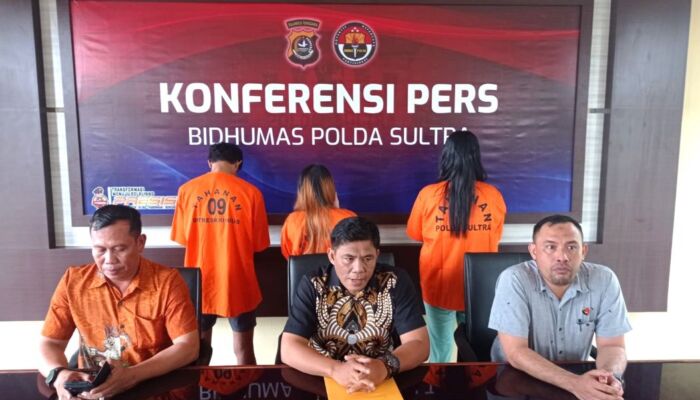 Bongkar Prostitusi Online di Michat, Polda Sultra Kembali Amankan 3 Mucikari