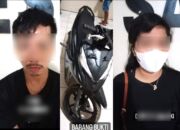 Duh! Pasangan Kekasih Ini Ditangkap Polisi Gegara Curi Motor di Puuwatu Kota Kendari