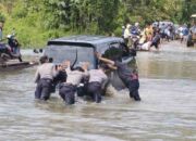 Jalur Trans Sulawesi di Konut Lumpuh Akibat Banjir, Kendaraan Antri Berjam-jam