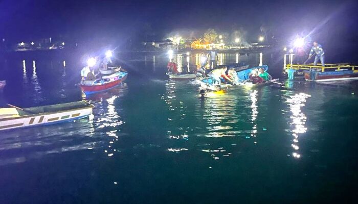 Kronologi Kapal Bawa 40 Penumpang Tenggelam di Teluk Mawasangka Tengah Buteng