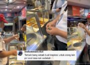 Viral! Cuma Mampu Beli Nasi dan Kuah, Satpam Ini Ditraktir Orang Baik