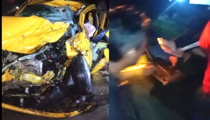 Tabrakan Mobil Honda Brio vs Truk Tangki BBM di Konawe, 2 Penumpang Tewas