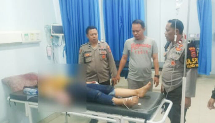 Sadis! Seorang Wanita Ditebas Mantan Suami Hingga Kritis di Konawe