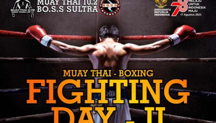 Ayo Daftar! Kejuaraan Muay Thai Akan Digelar di Kendari