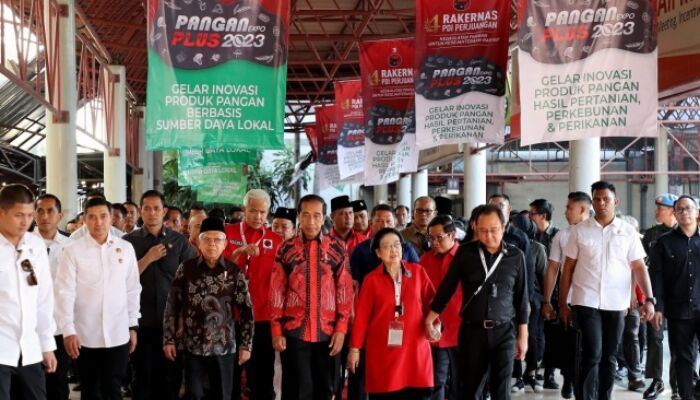 Rakernas IV PDIP Hari Kedua, Mega Beri Pengarahan Tertutup ke Kader Banteng, Puan Bicara Pemenangan Pilpres 2024