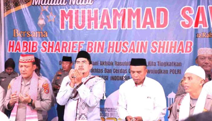 Polres Konut Gelar Maulid Nabi, Contoh Akhlak Rasulullah Dalam Kehidupan