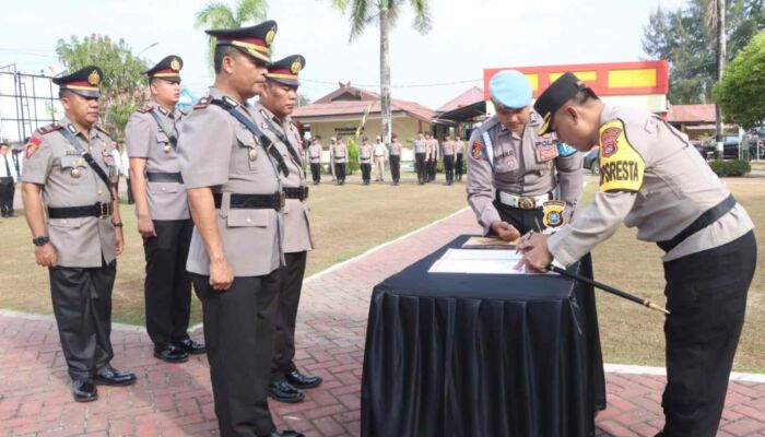 Sejumlah Perwira Polisi di Kendari Mulai Kasat Dan Kapolsek Dimutasi, Ini Daftarnya