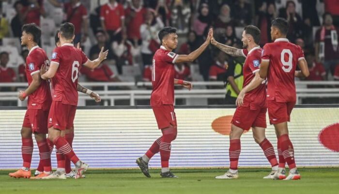 ‘Hat-trick’ Dimas Drajad Warnai Pesta Gol Indonesia ke Gawang Brunei Darussalam