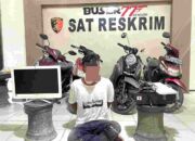 Seorang Pria di Kendari Ditangkap Polisi Usai Curi Motor Yamaha Vino