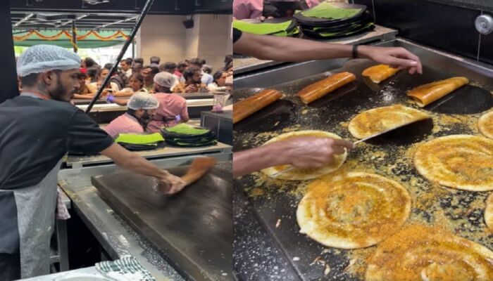 Viral! Restoran di India Ini Sajikan Hidangan Dosa dengan Sangat Cepat