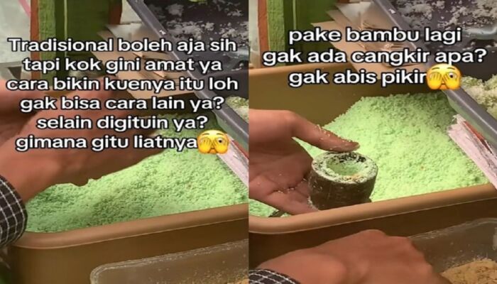 Viral! Pria Ini Dihujat Netizen Usai Sebut Kue Putu Dibuat Pakai Cetakan Bambu Jorok