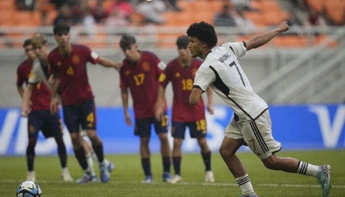 Hasil Piala Dunia U-17: Jerman Berhasil Melaju ke Semifinal Usai Kalahkan Spanyol dengan Skor 1-0