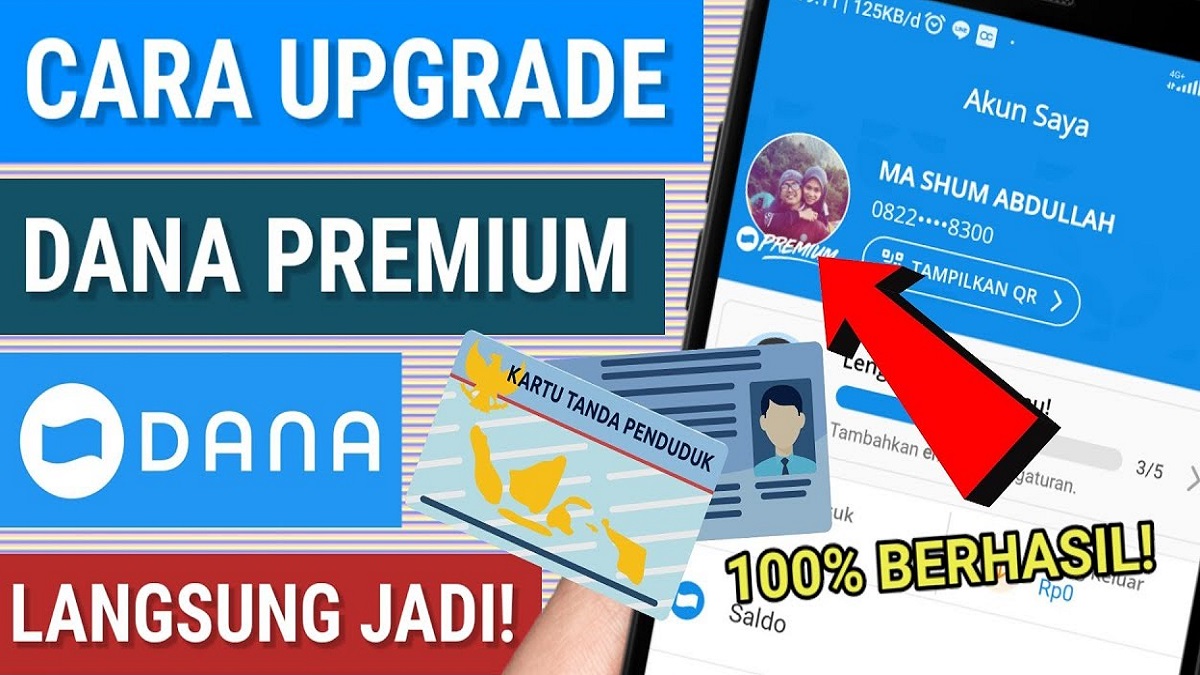 Cara Upgrade DANA Premium