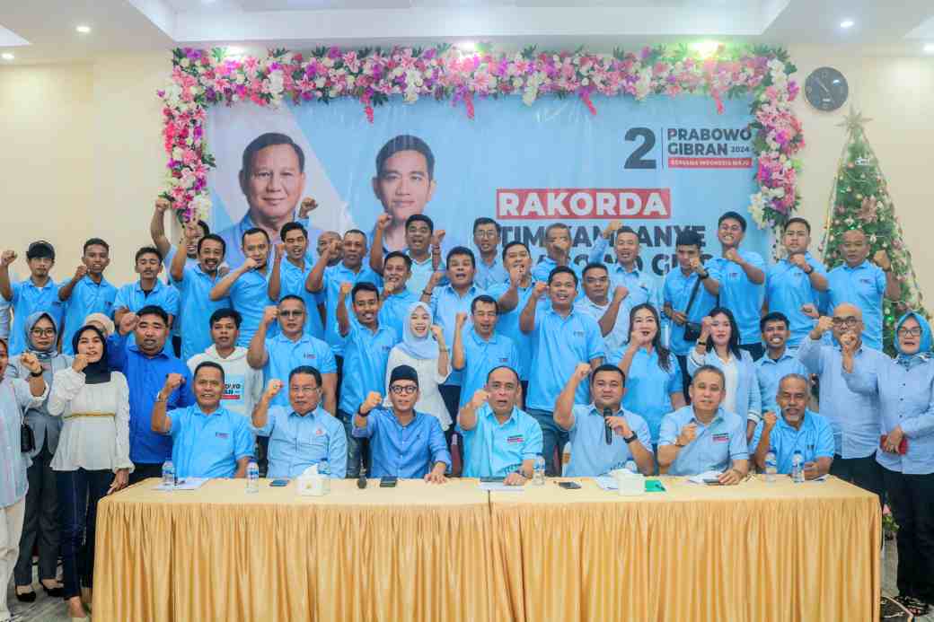 Hasil Survey 63 Persen, TKD Prabowo-Gibran Target Menang di Sultra