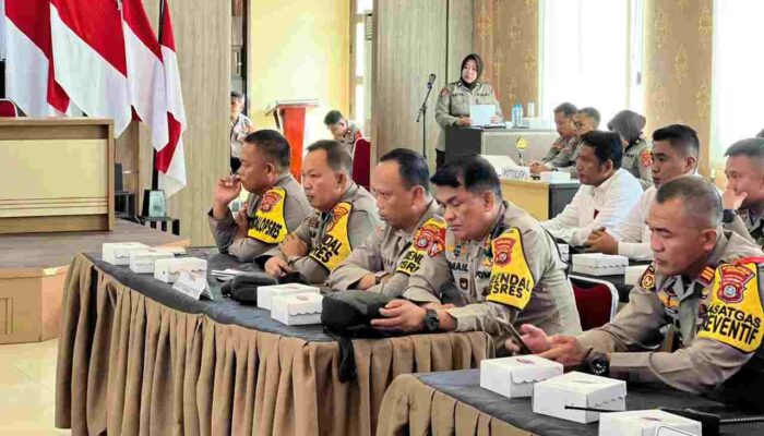 Jelang Pemilu 2024, Mabes Polri Cek Kesiapan Operasi Mantap Brata di Polda Sultra