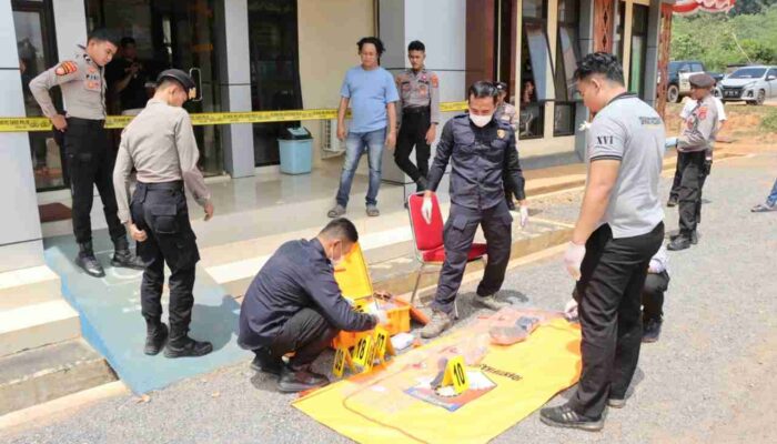 Usai Kejuaraan Menembak, Polres Konut Gelar Lomba Uji Kemampuan Olah TKP