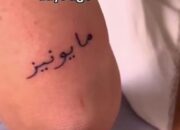 Viral! Turis Swedia Ini Bikin Tato Bahasa Arab, Artinya Bikin Ngakak