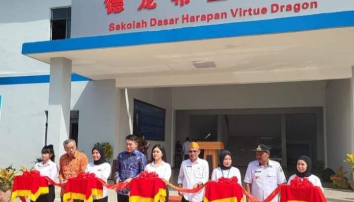 Pemda Konawe Resmikan Gedung Sekolah Dasar Negeri 1 Porara di Kecamatan Morosi