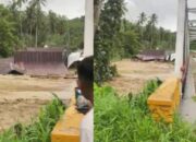 Sejumlah Rumah Warga Hanyut Terseret Arus Banjir di Kolaka