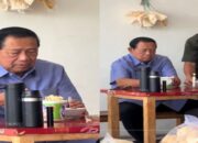 Viral! SBY Makan Pop Mie di Warung Pinggir Jalan, Momennya Menarik Perhatian Warganet