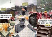 Viral! Demi Tak Bayar Makan, Sekelompok Pemuda Ini Rela Hujan-Hujanan