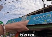 Kocak! Makan di Warteg, Bule Ini Kaget Karena Harganya Terlalu Murah