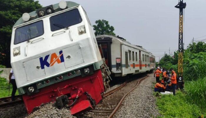 KA Pandalungan Anjlok di Sidoarjo, Jalur Tak Bisa Dilalui untuk Sementara Waktu