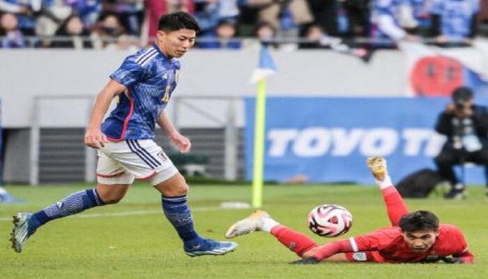 Gelar Laga Uji Coba, Thailand Disikat Jepang dengan Skor Telak 0-5 Tanpa Balas