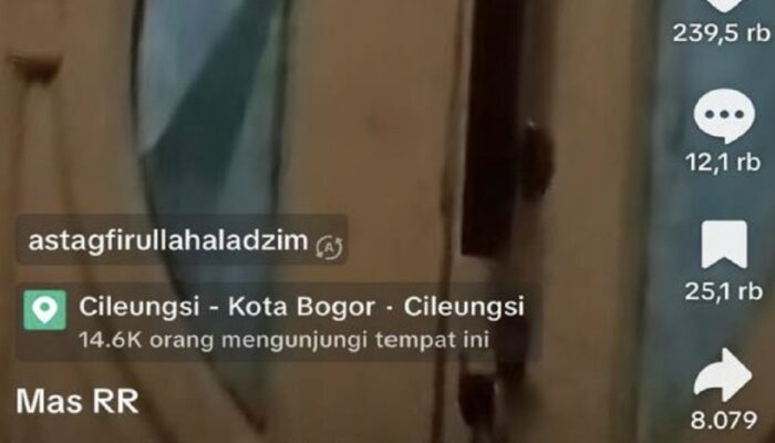 Heboh! Video Penampakan Sosok ‘Kuyang’ di Cileungsi Ini Dibantah Pemilik Rumah