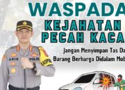 Marak Kasus Pencurian Modus Pecah Kaca, Polresta Kendari Imbau Warga Waspada