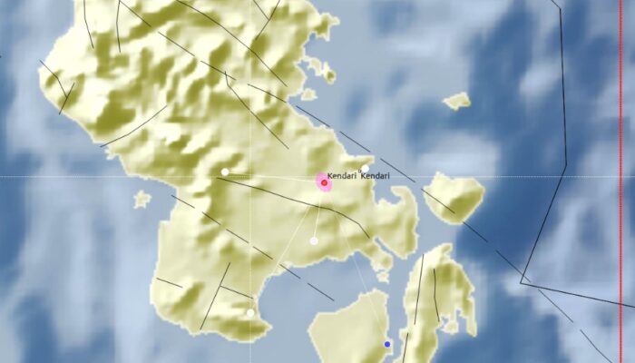 Breaking News! Gempa Bumi Magnitudo 2,3 SR Guncang Wilayah Ranomeeto Konsel