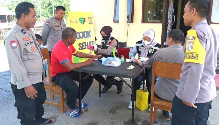 Peduli Kesehatan Personel, Kapolres Konut Kerahkan Tim Dokkes Hunting ke Seluruh Polsek