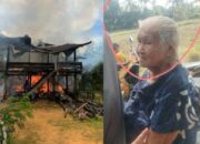 Kasihan, Rumah Milik Nenek Berusia 80 Tahun di Kolaka Ludes Terbakar