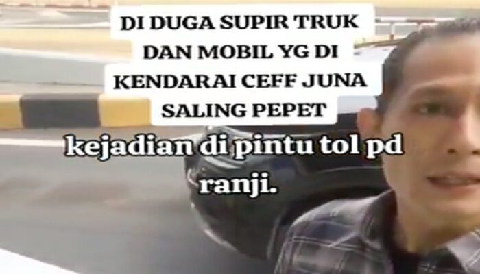 Viral! Chef Juna Cekcok dengan Sopir Truk di Pintu Tol