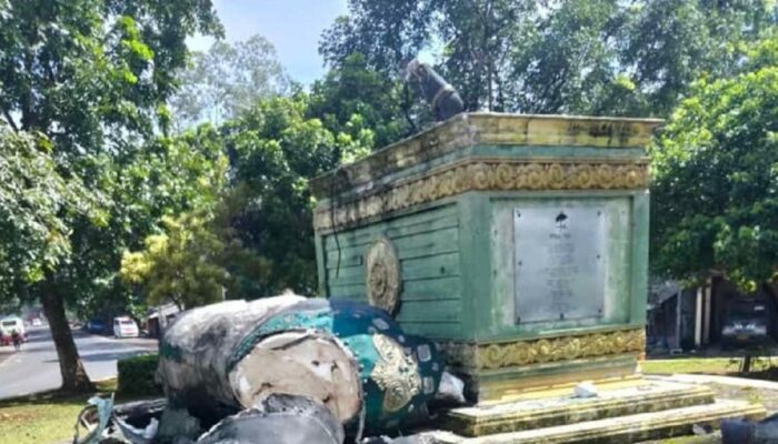 Viral! Patung Kuda Ikon Cianjur Tiba-Tiba Hilang, Kok Bisa?