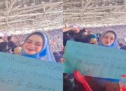 Viral! Demi Kampanye di GBK, Pengantin Wanita Ini Nekat Tinggalkan Resepsi Pernikahannya