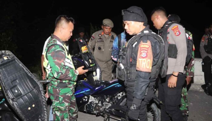 Resahkan Warga, Komplotan Motor Berknalpot Bogar Ditertibkan Tim Patroli 3 Pilar di Kendari