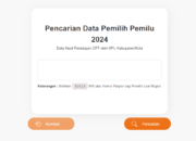 Link Dan Cara Cek DPT Online Pemilu 2024, Mudah Dan Praktis Melalui HP