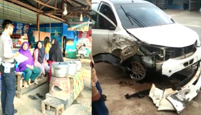 Tabrakan Mobil vs Mobil di PJR Pondidaha Konawe, Pedagang Jagung Teriak Histeris