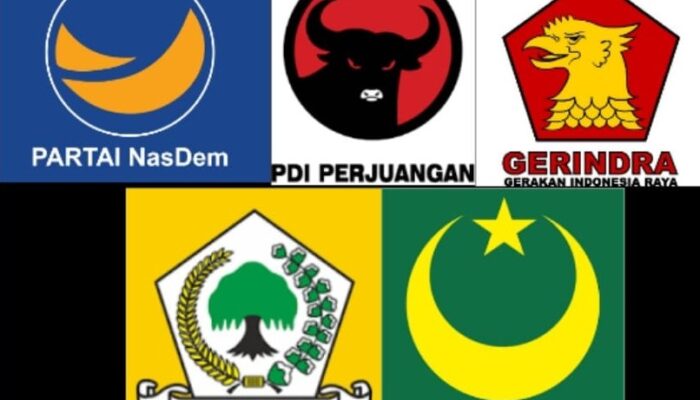 5 Parpol Besar Dominasi Pileg DPRD Provinsi Sultra, Nasdem Masih Memimpin Sementara