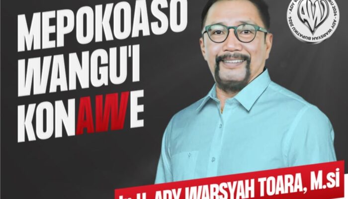 Bertekad Abdikan Diri ke Masyarakat, Ady Warsyah Toara Nyatakan Maju Calon Bupati Konawe