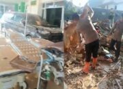 Foto RS Santa Anna Kendari Dipenuhi Lumpur Dan Sampah Pasca Terendam Banjir