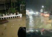 Hujan Deras Kembali Guyur Kota Kendari, Banjir Ancam Rumah Warga