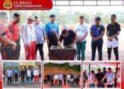 Wakapolda Sultra Resmikan Lapangan Tenis Dan Lapangan Tembak Polres Konut