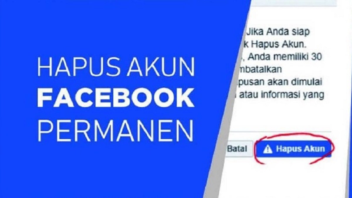 Cara Menghapus Akun Facebook