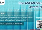 Call for Nominations: One ASEAN Startup Award 2024