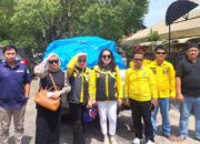 PT Sinar Jaya Sultra Dan DPD Golkar Berjibaku Beri Bantuan Korban Banjir di Kendari