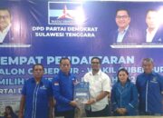 Hugua Resmi Daftar di Partai Demokrat Maju Calon Gubernur Sultra 2024