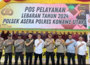 Jamin Keamanan Pemudik, Polres Konut Dirikan 4 Pos PAM Lebaran 2024