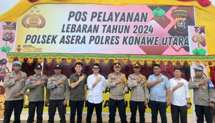 Jamin Keamanan Pemudik, Polres Konut Dirikan 4 Pos PAM Lebaran 2024